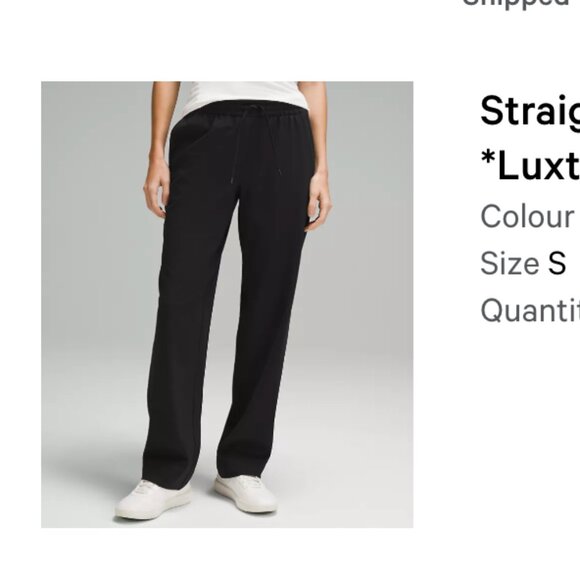 Straight-Leg Mid-Rise Pant Full Length *Luxtreme - Picture 5 of 11